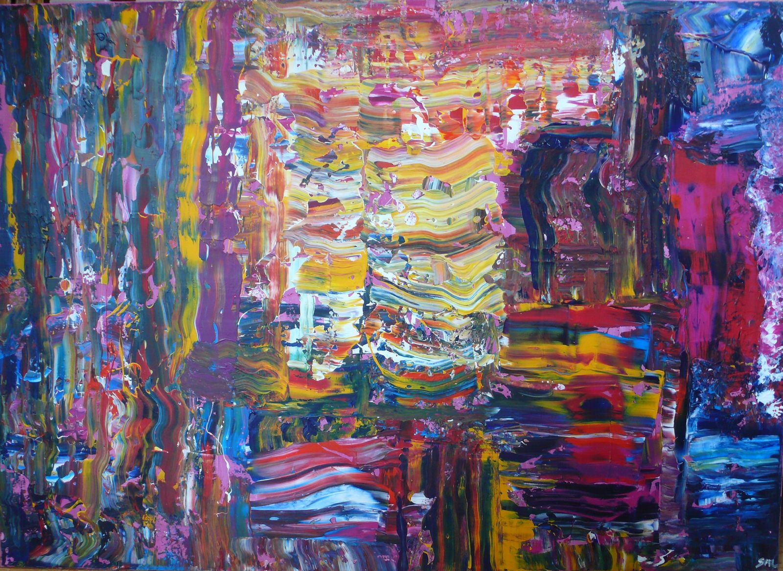 abstract 17 - SOLD -